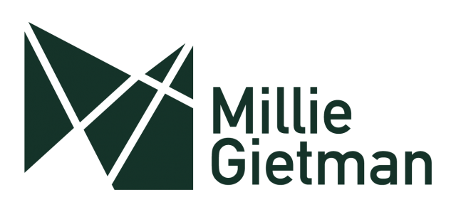 Logo Millie Gietman - coach voor creatieve ondernemers