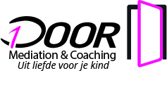 Logo 1Door Mediation & Coaching Uit liefde voor je kind