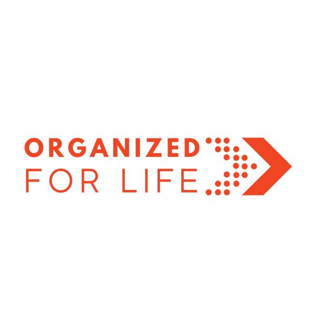 Logo Organized For Life je leven op orde!