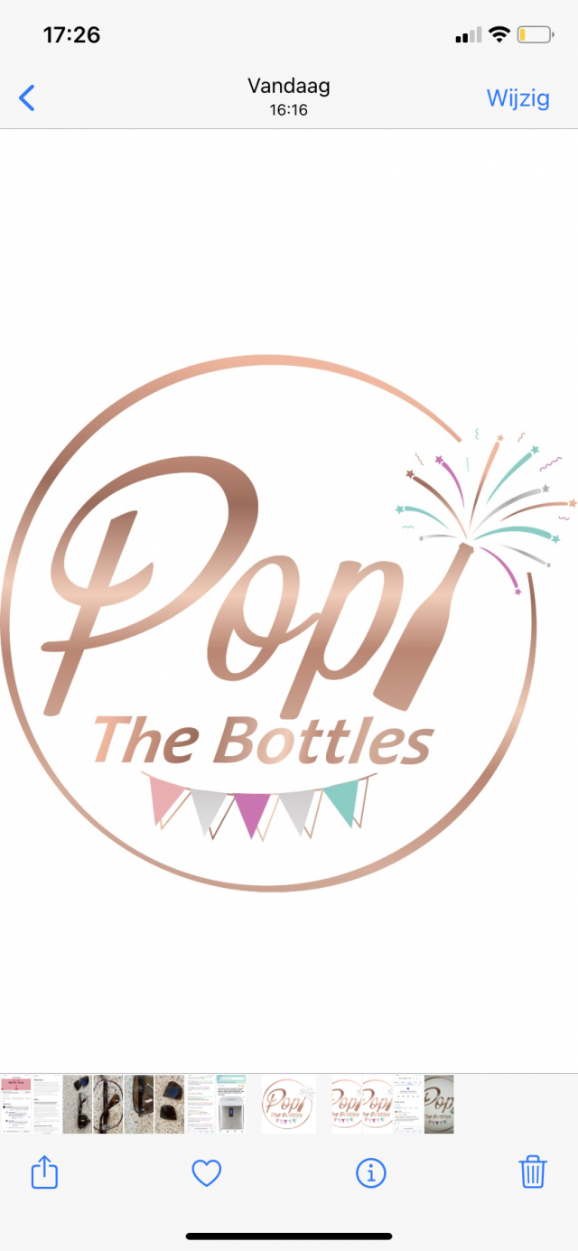 Logo Pop the bottles