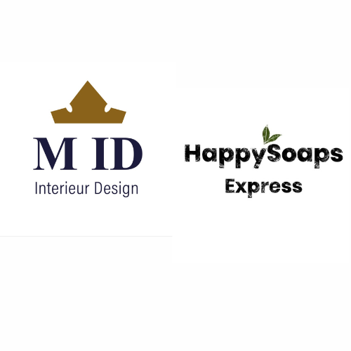 Logo M ID Interieur Design & HappySoaps Express