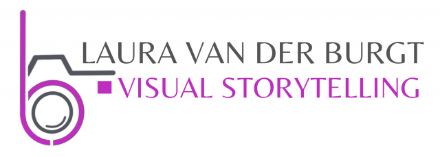 Logo Laura van der Burgt Fotografie Visual Storytelling