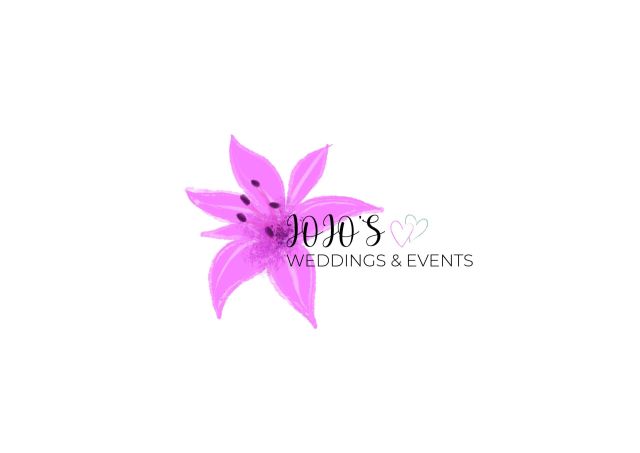 Logo Jojo's Weddings & Events Lobsters for Life